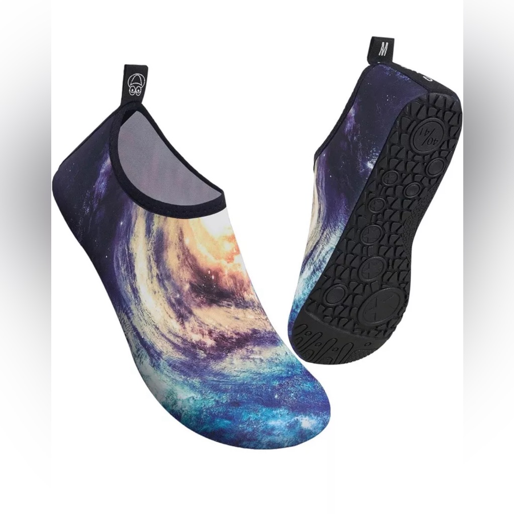 Metog Men Women Water Shoes Quick-Dry Aqua Socks Barefoot Slip-On Size 40/41 New